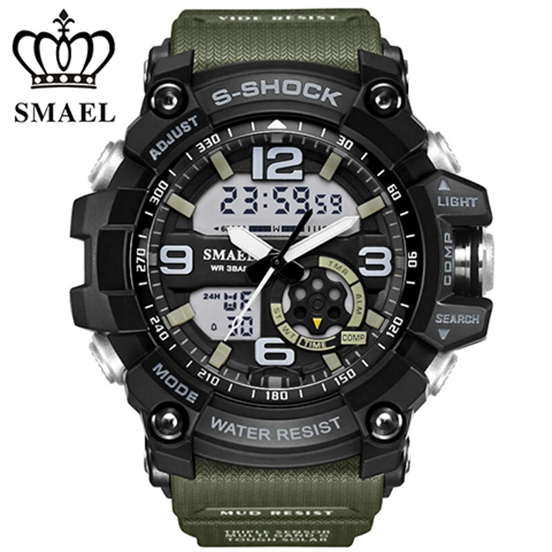 2017 New G Sport Watch Brand Men LED Digital Military Watch S Shock Dive Swim Dress