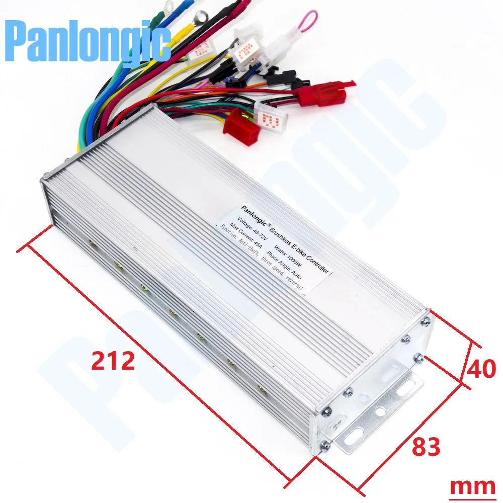 Panlongic 48-72V 1000W Electric Bicycle E-bike Scooter Brushless DC Motor Speed Controller Panlongic 48-72V 1000W Electric Bicycle E-bike Scooter Brushless DC Motor Speed Controller