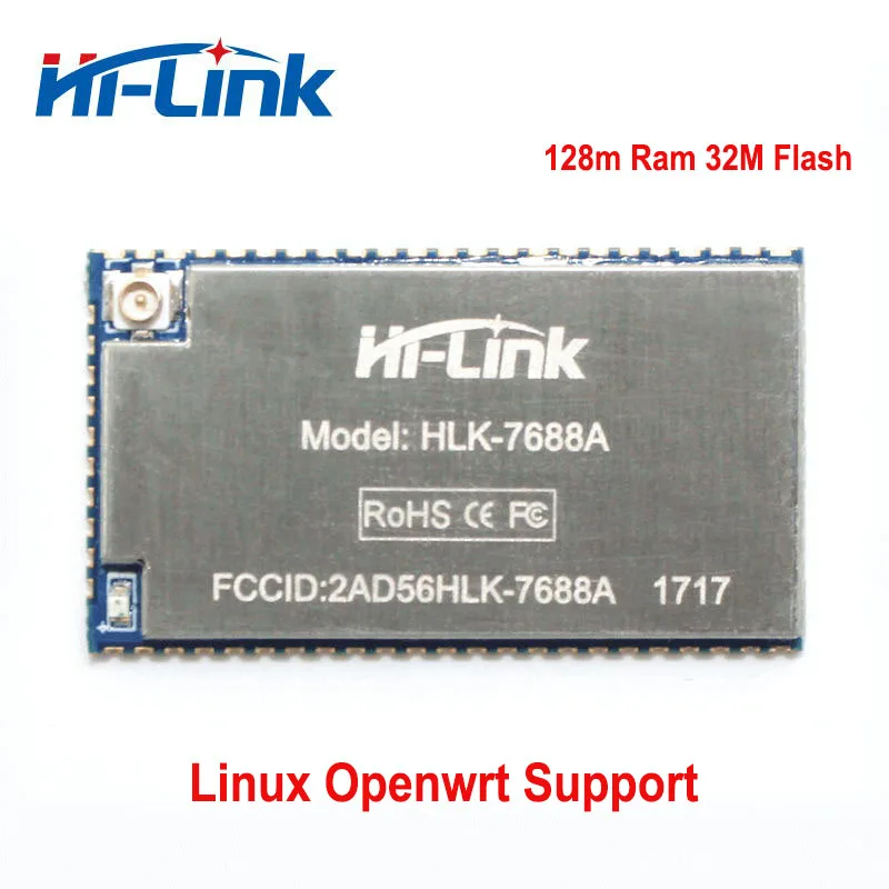 Wi Fi беспроводной мини маршрутизатор UART для Ethernet openwrt/linux модуль MT7688 ram 128 flash 32