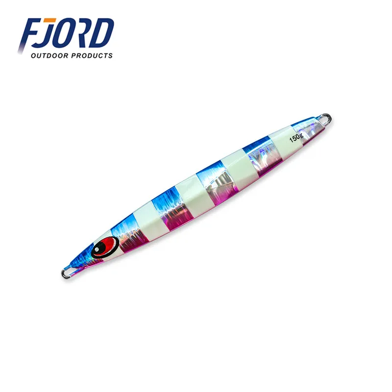 FJORD 150g/200g/250g/300g Металл джиггинг скорость погружение медленный встряхивание