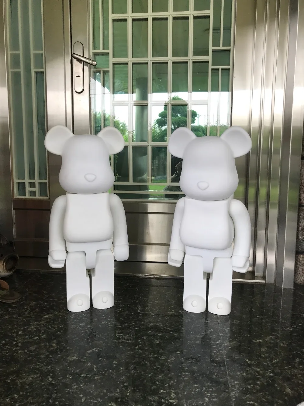 Ограниченная версия 1000% медведь Popobe Momo 70 см DIY Краска для ПВХ фигурку белый цвет с