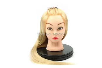 

Free Shipping!! New Arrival Hot Hot Training Mannequin Head With Hair Hairdressing Head On Sale