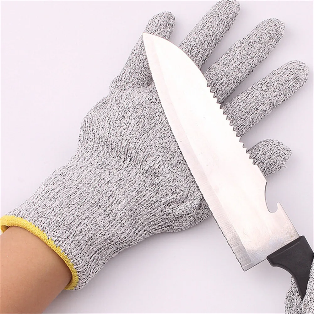 

New Cut-proof Gloves Safe Protective Kitchen Wear-resistant Cut-proof Thickening Five-level Wire Security Work Gloves