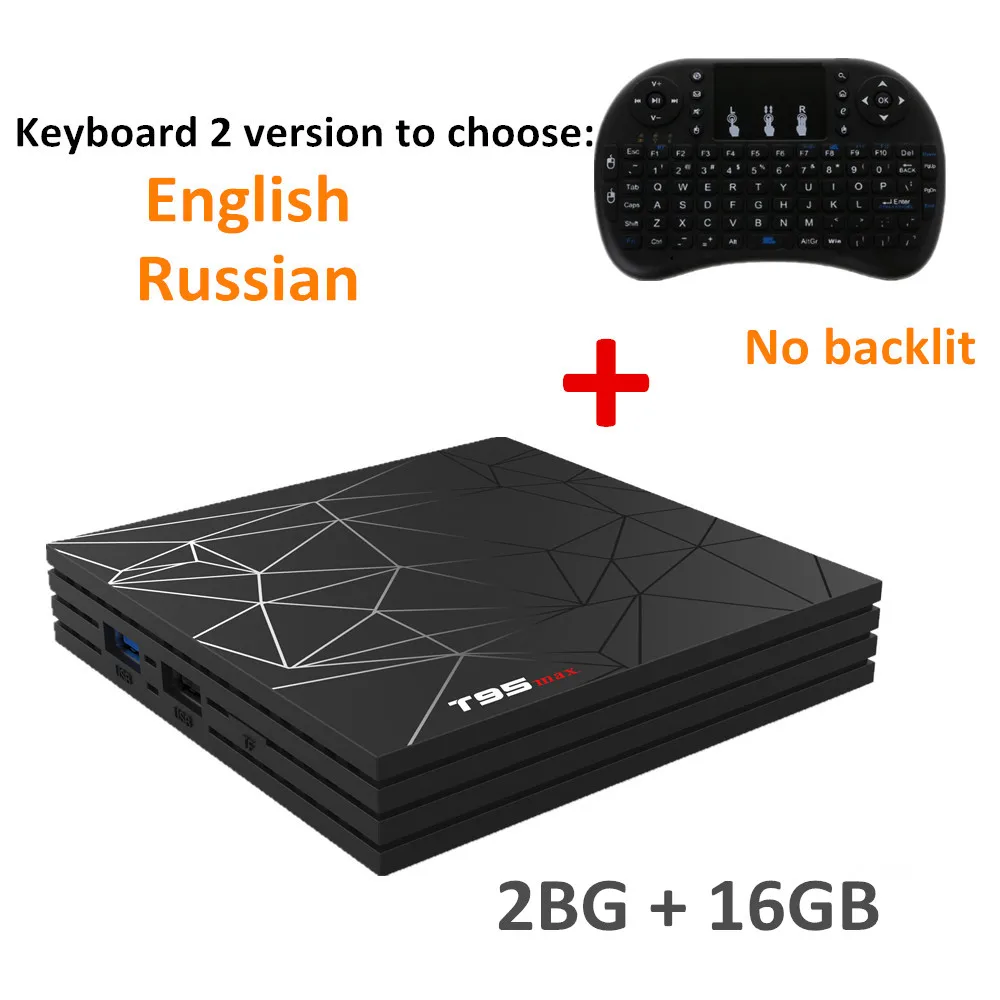 T95 MAX Android 9,0 Smart 6K tv BOX 4 ГБ ОЗУ 64 Гб ПЗУ Allwinner H6 четырехъядерный H.265 HD 2,4G Wifi Youtube T95MAX телеприставка - Цвет: 2G 16G an i8