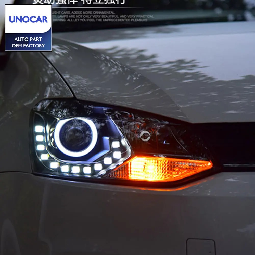 Styling for 2009 2015 VW Polo Headlights New Polo LED Headlight Cruiser