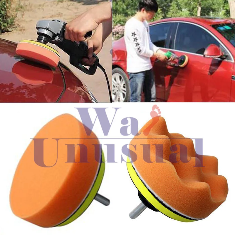 

WANUSUAL Universal Polishing Buffer Pad Set Kit and Drill Adapter For Car polish Tool