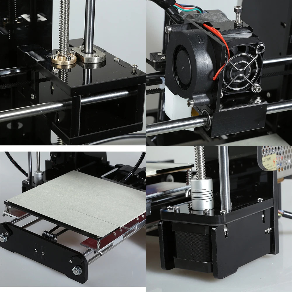 Комплект 3D принтера Anet A6L Like A8 большой размер 220*220*250 мм печатная кровать с нитями +