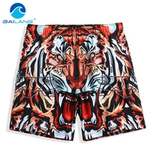 Gailang Брендовые мужские пляжные шорты Боксеры Шорты Короткие штаны быстросохнущие купальники мужские спортивные штаны