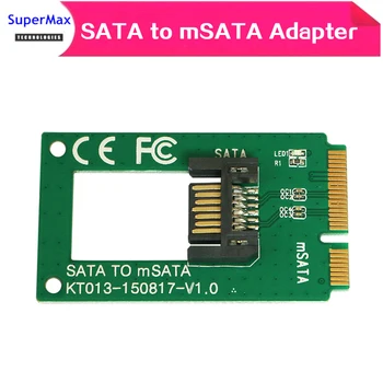 

51mm mSATA SSD to SATA Drive Converter Adapter msata adapter mini board For Windows2000/XP/7/8/10 for Vista Linux Mac