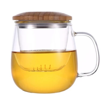 

Cute Penguin All-glass Heatable Tea Pot Blooming Tea Set Utensil Health Tea Time Maker Home Decoration Office Kettle