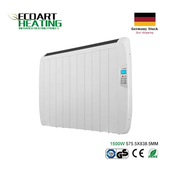 

1500 watt Slimline Electric Panel Heater Radiator with 24/7 Digital timer Multi-function Remote Control