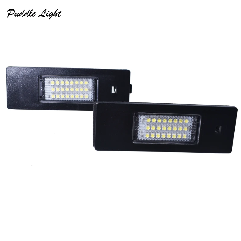 

2x 24SMD Led Number License Plate Light Lamp For Alfa Romeo 147 156 159 166 Brera Spider BMW E81 E87 F20 F21 Z4 E85 E86