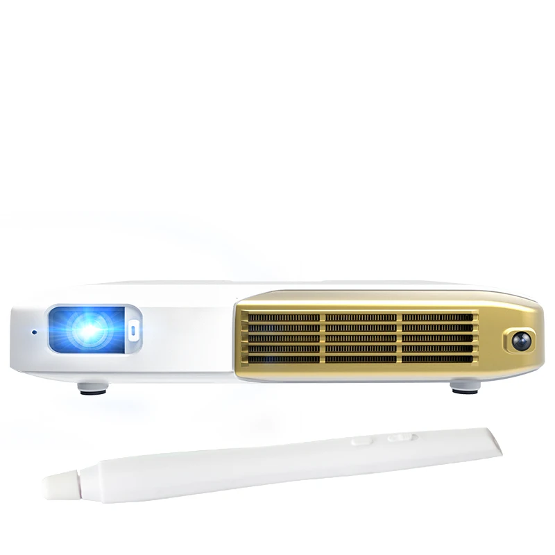Interactive Touch Screen IWB Full HD 1080p Mini LED Projector Android Portable Education DLP 4K Business Home Projectors WIFI