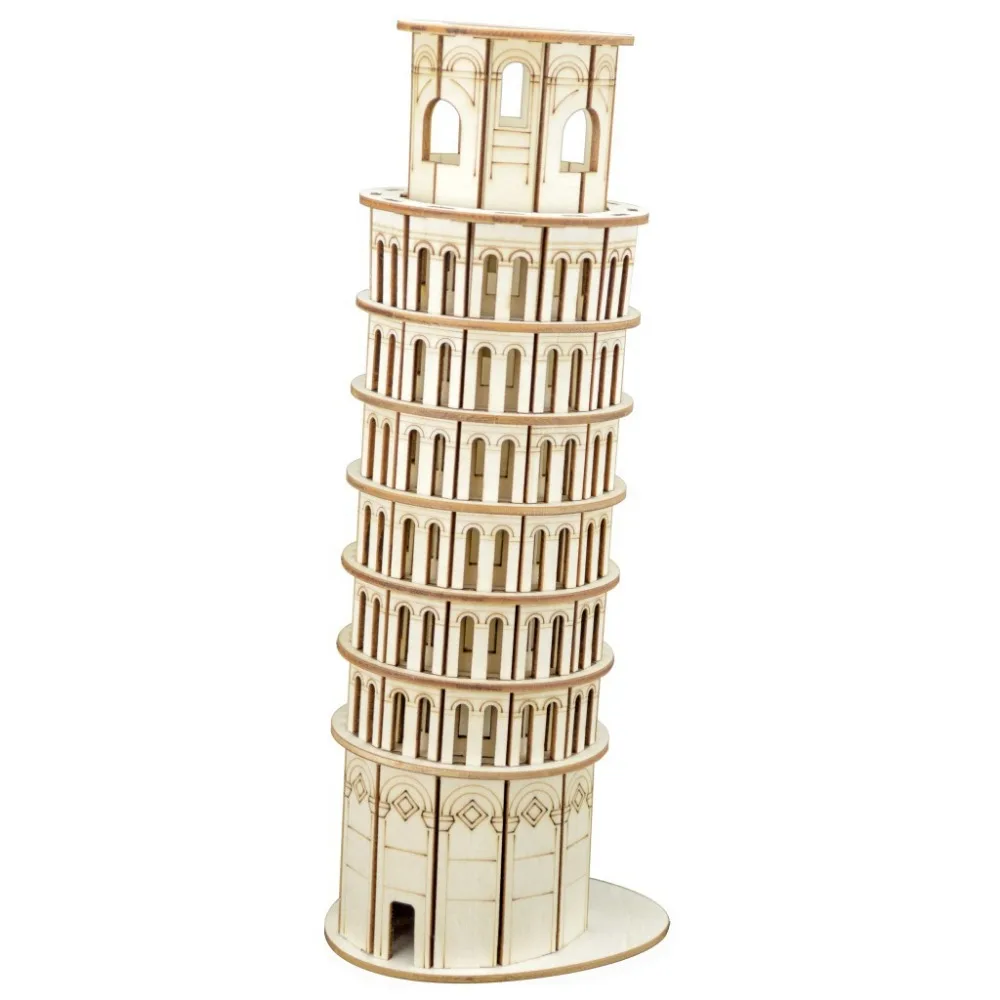 

Model building 3D wooden model three-dimensional jigsaw puzzle laser DIY manual model building kits model making building toys