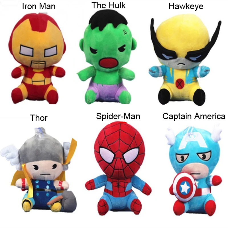 marvel plush toys
