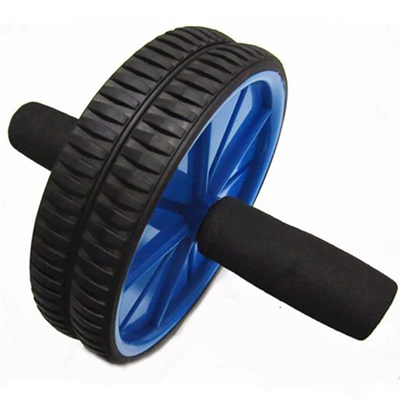 Durable Roller Dual Wheel Home Fitness Equipment Body Strength Slimming