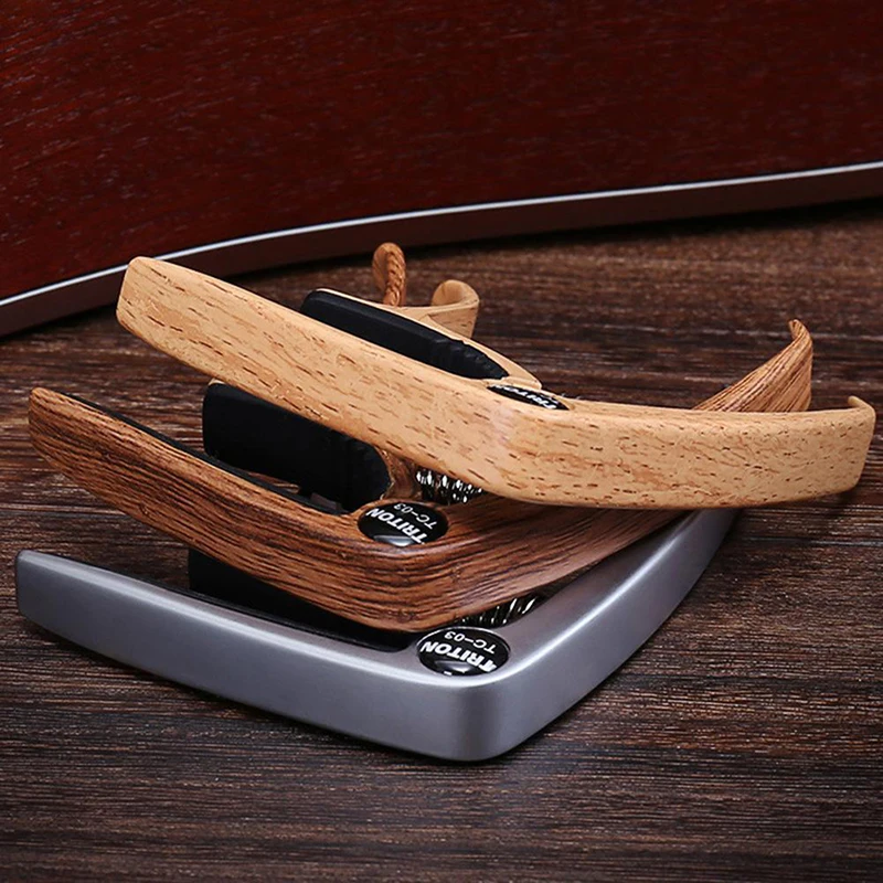 Aluminium Alloy Metal Guitar Capo Quick Change Clamp Key Acoustic Classic Guitar Capo Tone Adjusting guitar capo