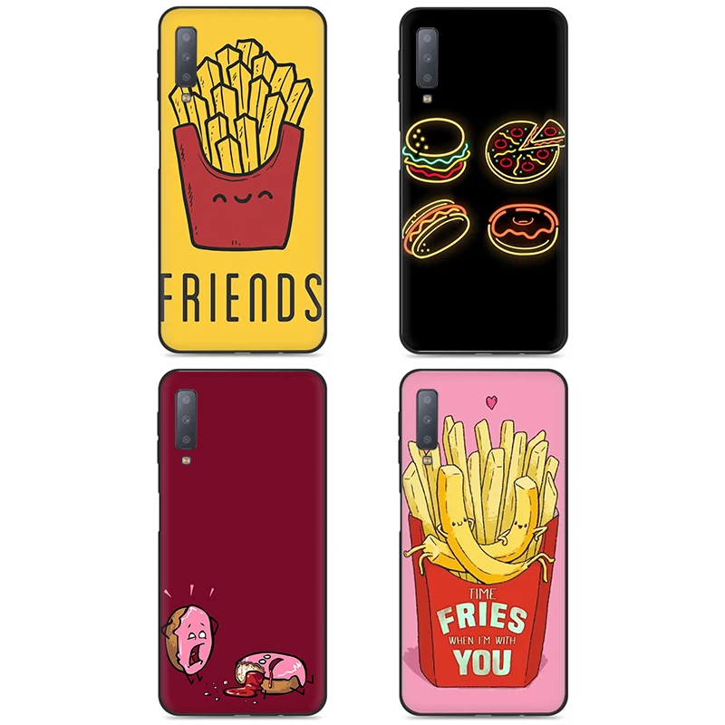 Мягкий чехол для телефона Samsung Galaxy A5 A6 A7 A8 A9 A10S A20S A30S A40S A50S A60 A70 J6|Бамперы| |