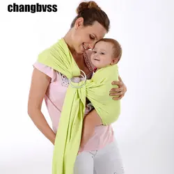 Супер мягкий органический хлопок детские Обёрточная бумага для от 0 до 36 месяцев, 2,2 м дышащий слинг рюкзаки, дешевые мама кормить грудью