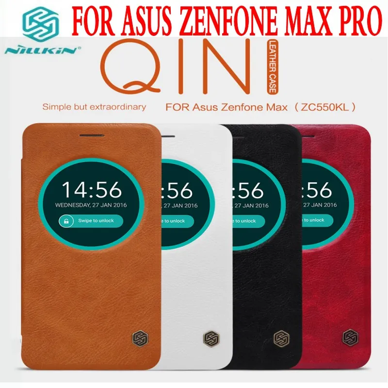 imágenes para PARA Asus Zenfone Max ZC550KL Qin Marca la caja de cuero de nillkin caso del tirón para zenfone aus max nueva llegada caso de cuero imágenes para PARA Asus Zenfone Max ZC550KL Qin Marca la caja de cuero de nillkin caso del tirón para zenfone aus max nueva llegada caso de cuero