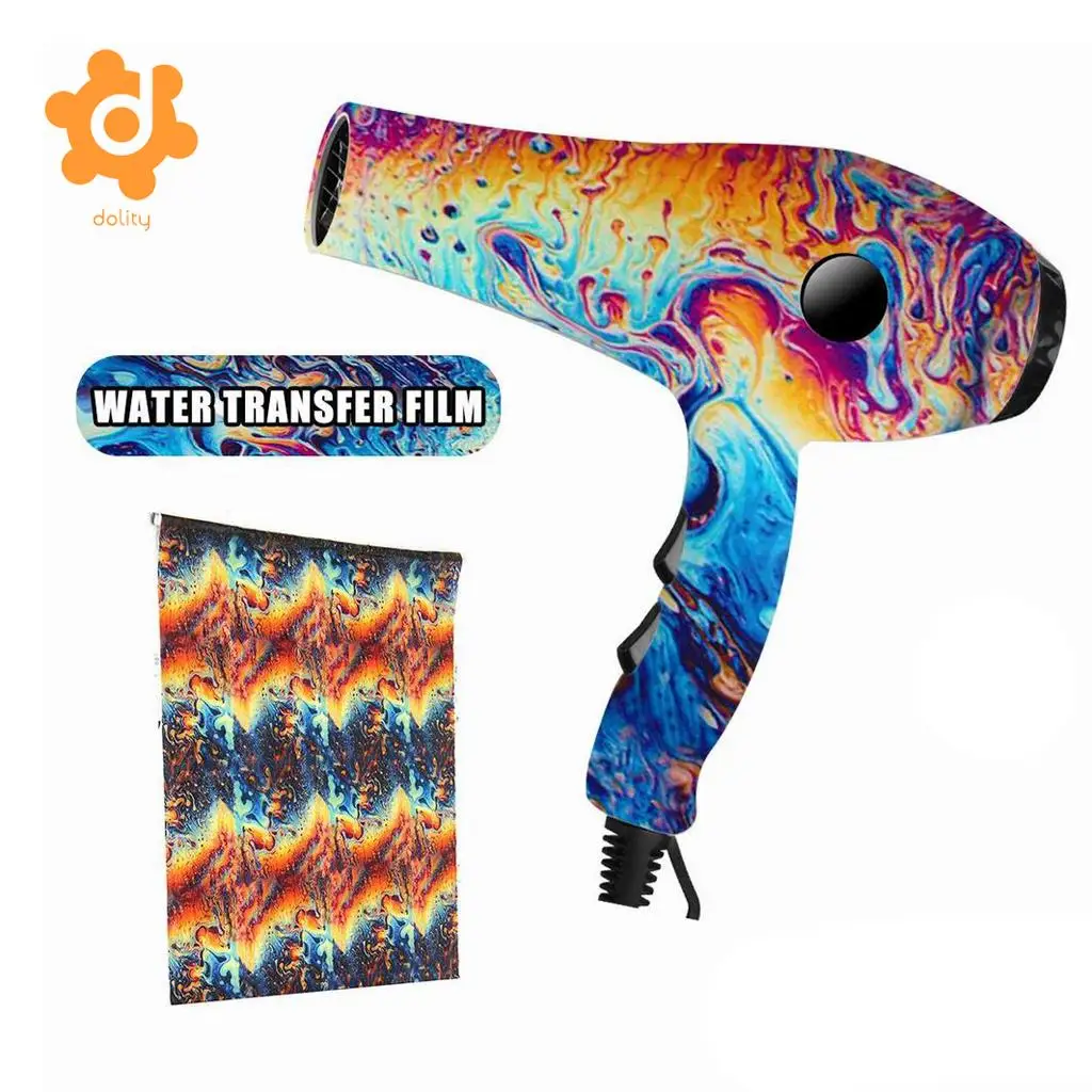 Water Transfer Printing Dipping Hydrographics Transfer Printing Film Roll Watercolor Pattern