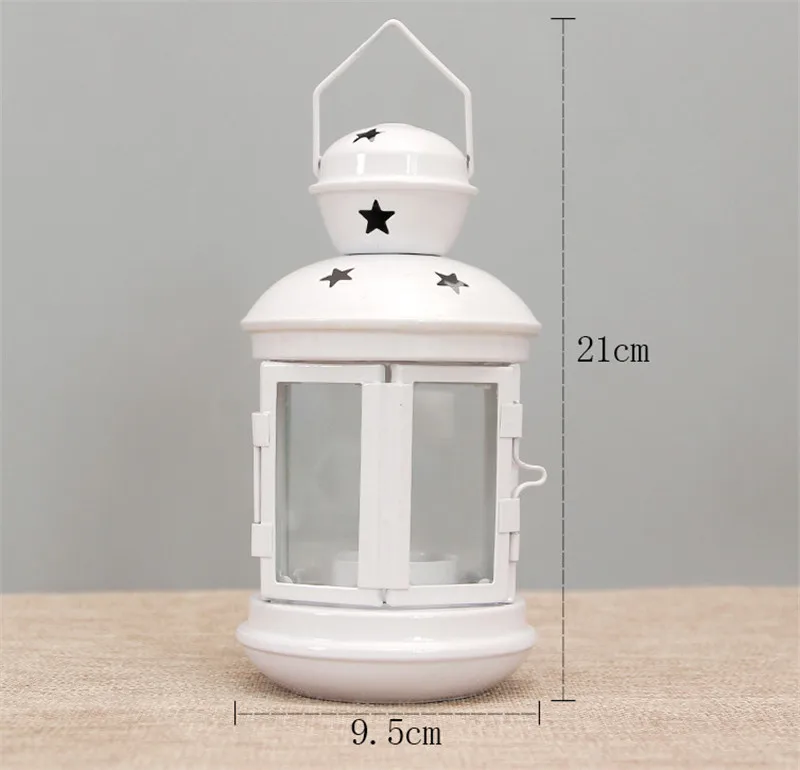 Европейский Свадебный декор металлический фонарь Железный подсвечник ...