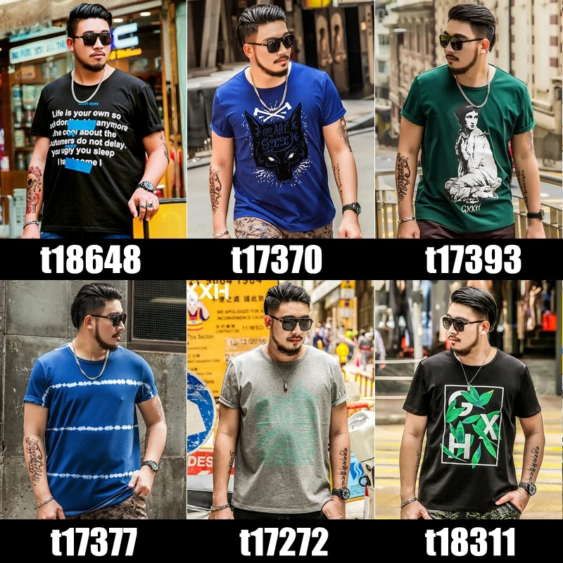 

Cheap Sale GXXH Brand T-shirt,Shirt 7XL 130-140kg Men