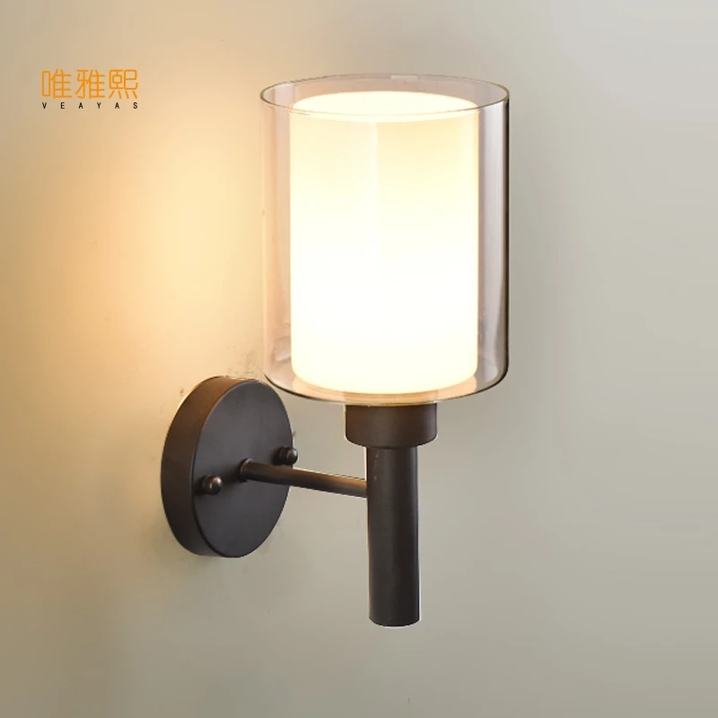 

Modern Sconce Lighting Wall Mounted Bedside Reading Light Creative Wall lamp Living Room Home Lighting Rustic Wall Sconces