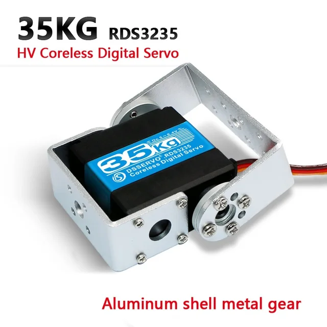 1X HV high torque servo motor Robot servo RDS3235 35KG Metal gear Coreless motor digital servo arduino servo for robotic DIY