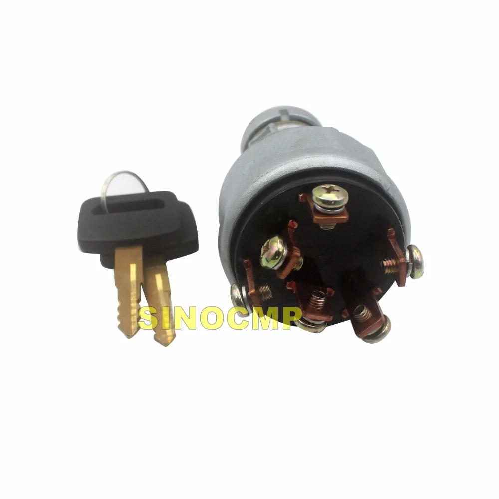 Komatsu PC120-6 PC60-7 ignition switch 22B-06-11910 (3)