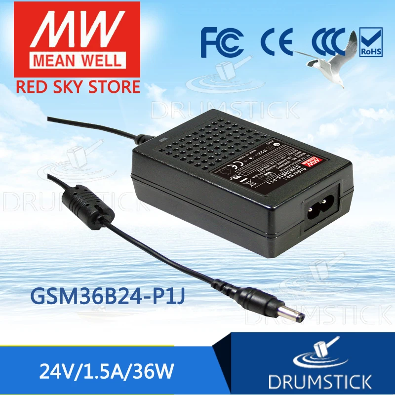 transmit MEAN WELL GSM36B07/B18/B24-P1J 36W medical power adapter | Обустройство дома