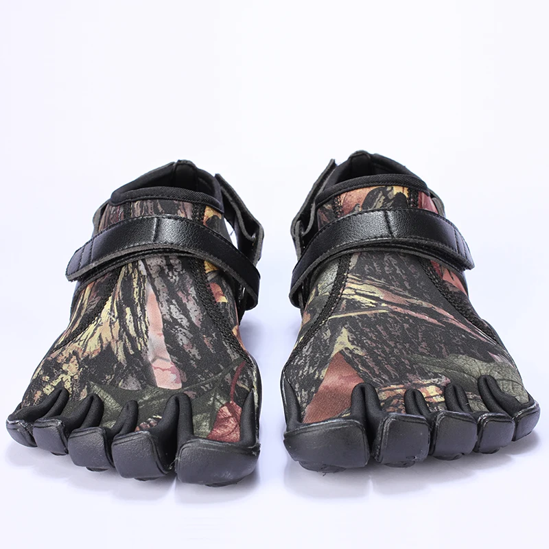 Yas Bae камуфляж большой размер китайский бренд дизайн резиновая с пятью пальцами открытый устойчивый дышащий светильник вес обуви для мужчин