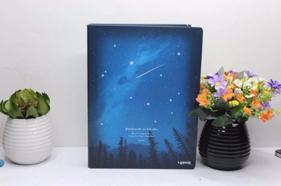 Galaxy notebook Starry Sky A5 бумага 80 листов 4 цвета