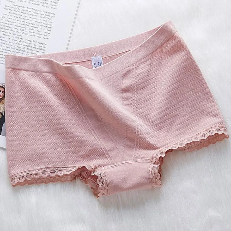 

Flat bottom and triangle line modal abdomen hips waist cotton lace solid color no trace high elastic briefs free shipping