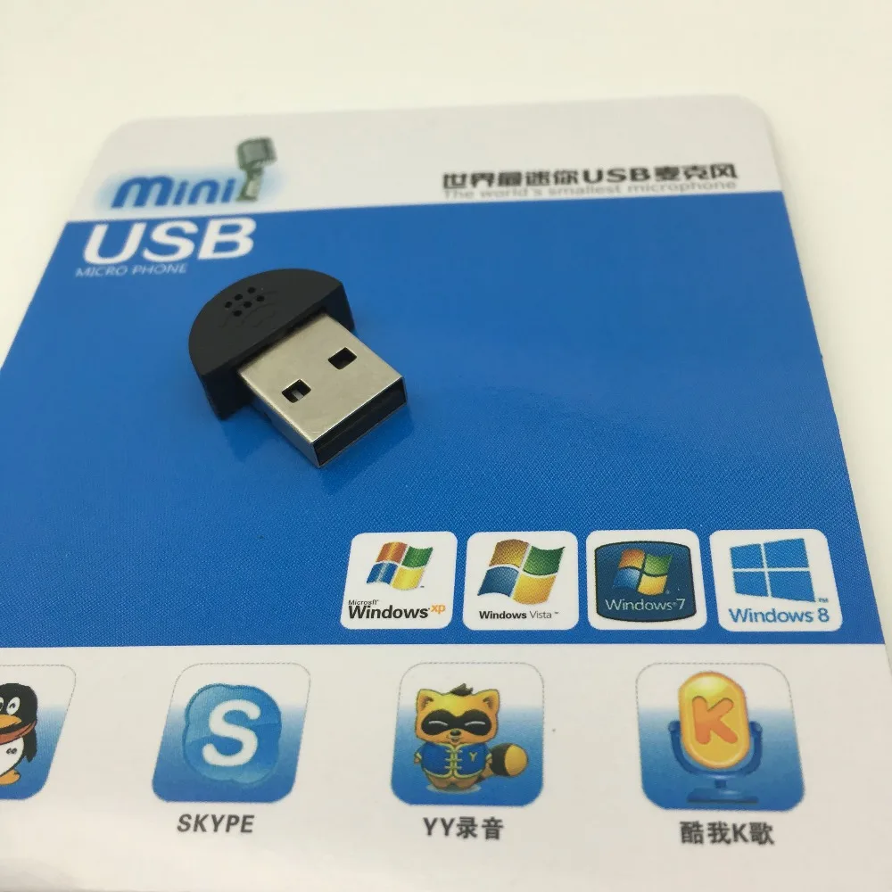 Новейший Портативный Студийный речевой супер мини USB 2 0 микрофон аудио адаптер
