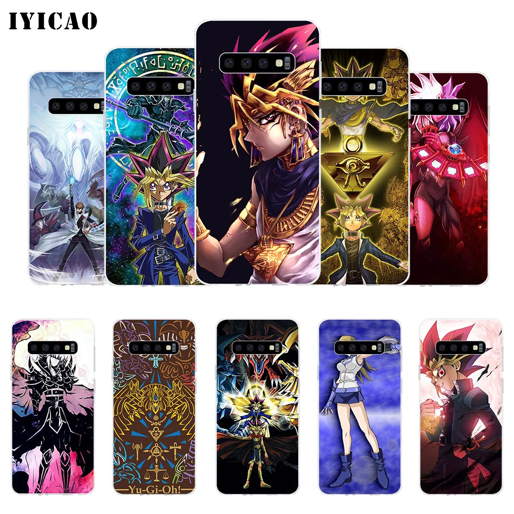 

IYICAO Yu Gi Oh! Duel Monsters Soft Silicone Phone Case for Samsung Galaxy S10e S10 S9 S8 Plus S7 Edge TPU Cover