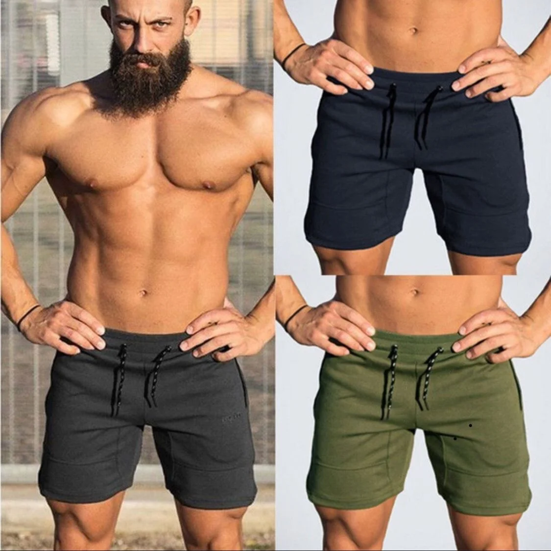 

ZOGAA Men Summer Casual Shorts Men Brand New Board Shorts 2019 Hot Solid Breathable Elastic Waist Fashion Casual Short Men