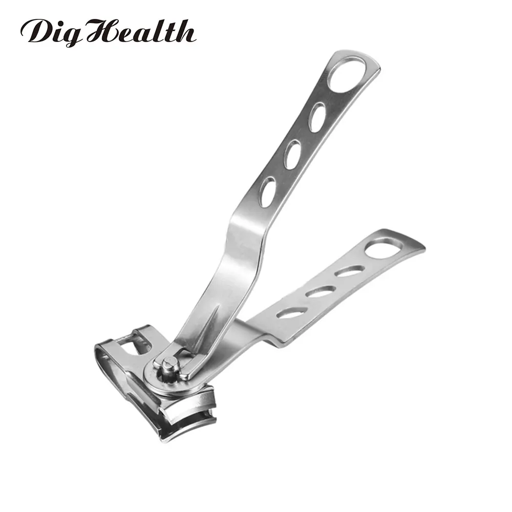 Dighealth Large Stainless Steel 360 Degree Rotating Nail Clipper Cutter Trimmer Manicure Finger Toe |