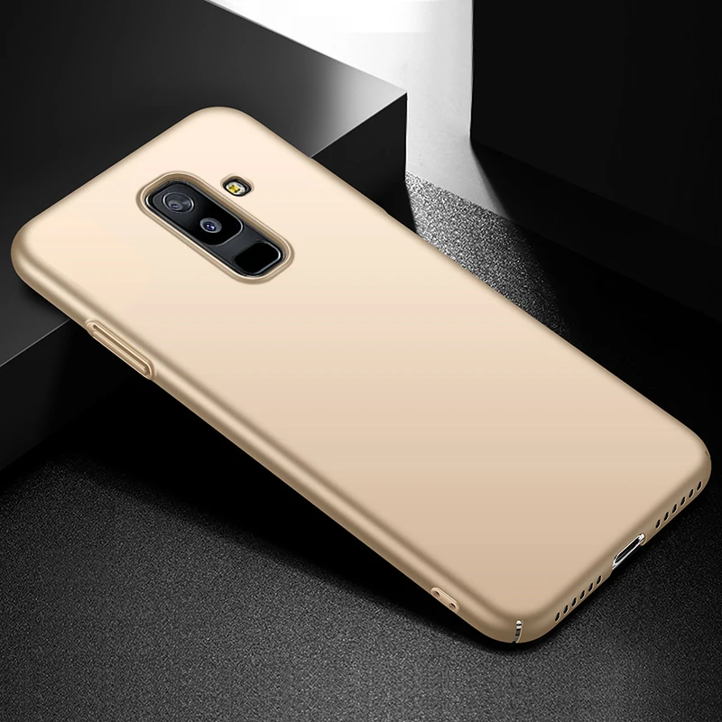 Чехол YonLinTan для Samsung galaxy A6 A 6 A6S Plus 2018 Жесткий из поликарбоната простая матовая