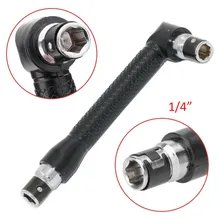 Мини-торцевой ключ Petpig с двойной головкой l-образной формы 1/" 6,35 мм, отвертка, биты, ключ, инструмент и отвертка, набор сверл# LL