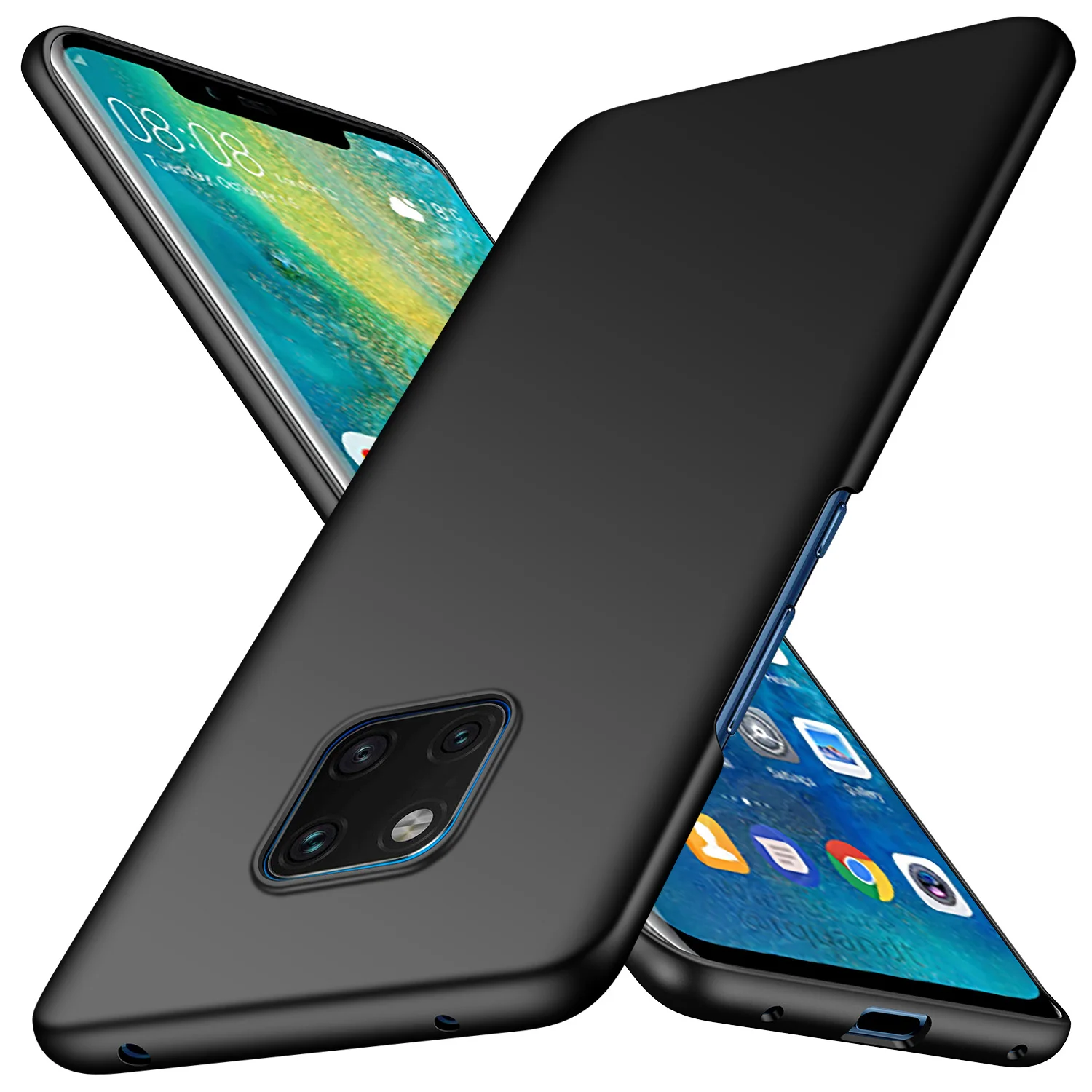 

For Huawei P30 P20 Mate 20 Pro 20 X Case, Ultra-Thin Minimalist Slim Protective Phone Case Back Cover for Huawei Mate 20 Pro