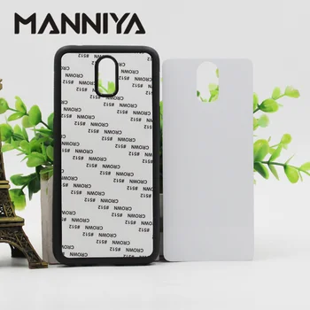 

MANNIYA for OPPO Blank Sublimation rubber Case with Aluminum Inserts 10pcs/lot