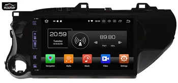 

DSP Android 9.0 Car NO DVD GPS Navigation Player for Toyota Hilux 2016 2017 2018 auto radio Stereo multimedia Vedio head uint