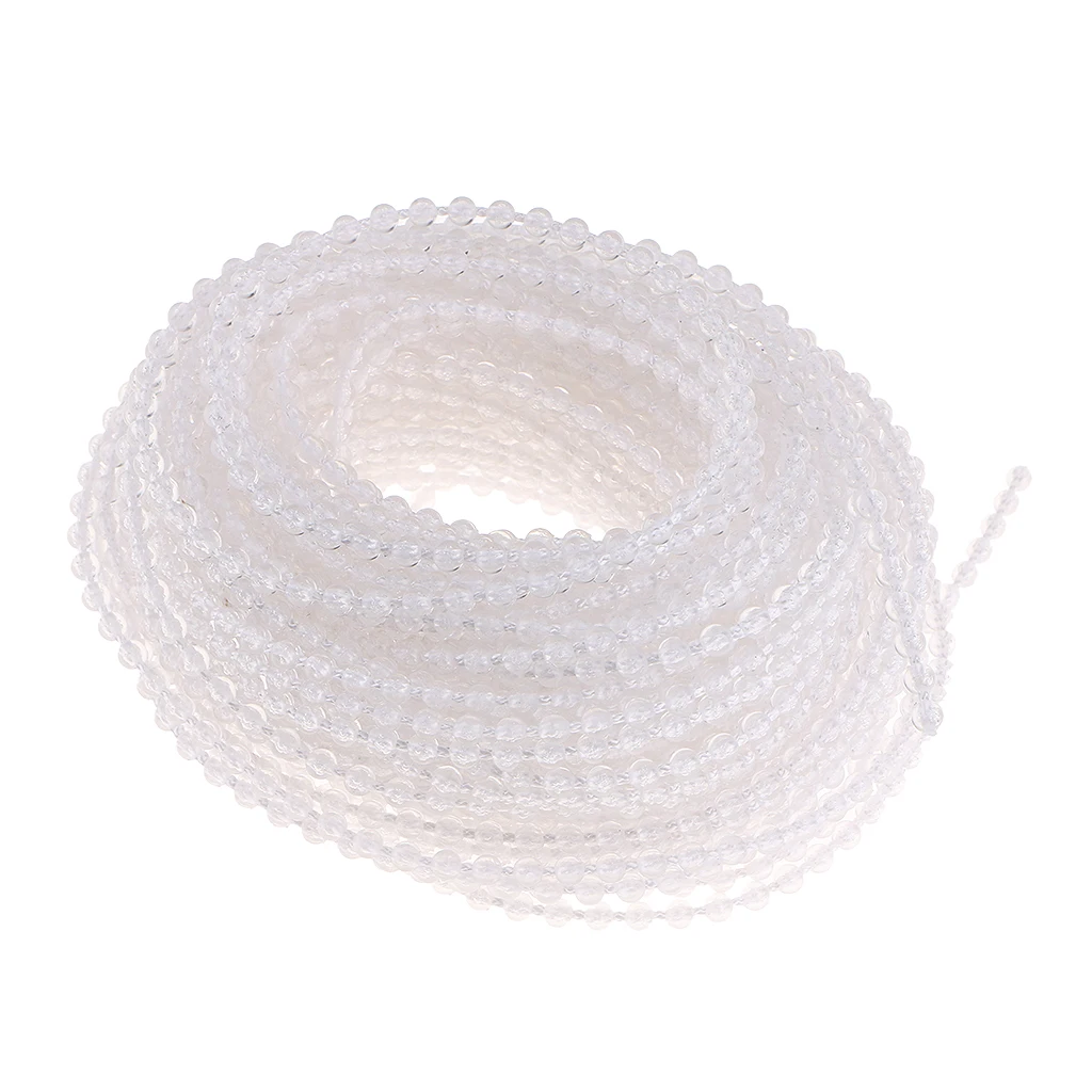 

2m Length Roller Blind Shade Clear Plastic Beads Chain Window Treatment DIY Crafts Decor Accessories