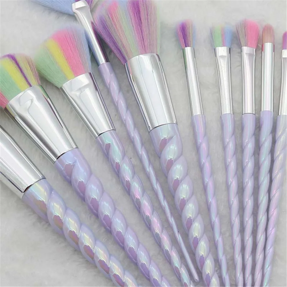 10-Pcs-1Set-2-color-options-Unicorn-Facial-Foundation-Contour-Cosmetic-Eyelash-Eye-Shadow-Eyeliner-Lip(5)