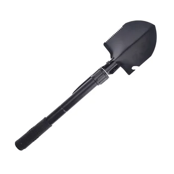 

Hot sale Multi-function Military Folding Camping Shovel Survival Spade Trowel Dibble Pick Portable Emergency Garden Outdoor Tool