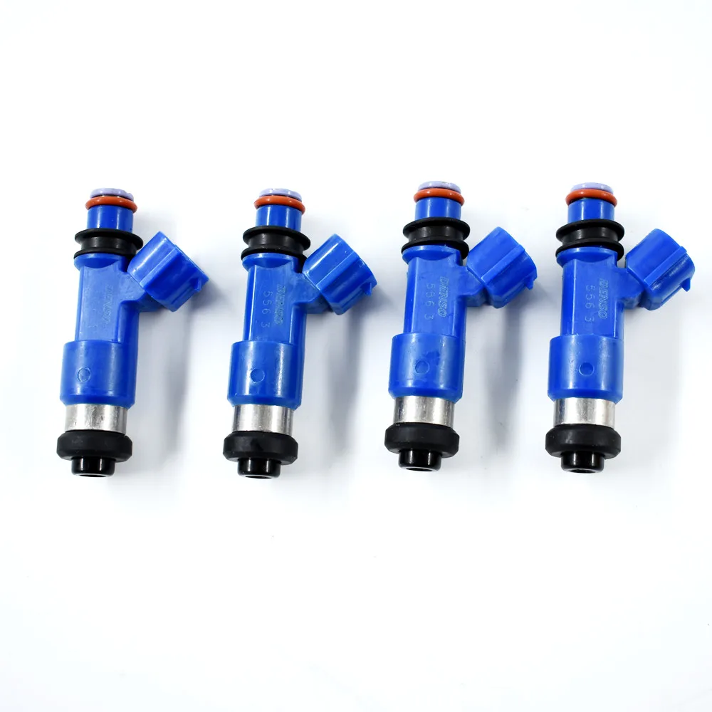 4x OEM For Denso Dark Blue 565cc Fuel Injectors 16611 AA720 For Subaru