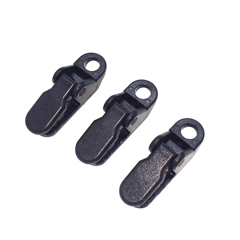 

10PCS/bag Tent Pull Point Clip Outdoor Camping Alligator Clip Pull Point Hook Buckle For The Tent Crocodile Clip Tent Accessory