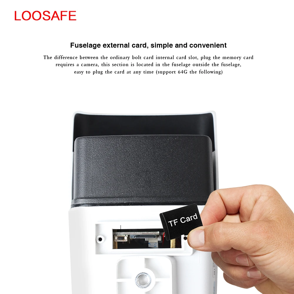 LOOSAFE камера наблюдения AP Точка доступа Wifi движения наружная ip безопасности с