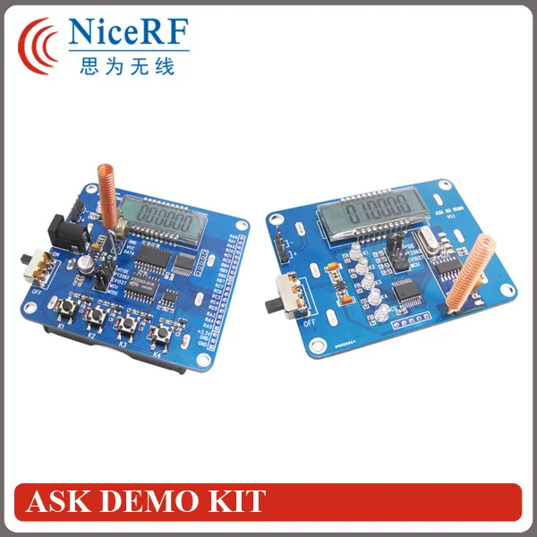 

ASK Demo kit for STX882/SRX882 433MHz ASK transmitter and receiver module